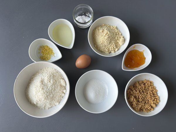 Ghriba amandel- en kokoskoekjes, een Marokkaanse bakklassieker - Voorbereiding stap 1
