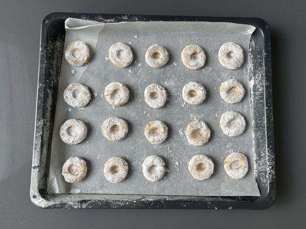 Ghriba amandel- en kokoskoekjes, een Marokkaanse bakklassieker - Voorbereiding stap 5