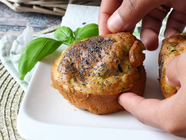 Courgette muffins in air fryer: het luchtige recept - Voorbereiding stap 8