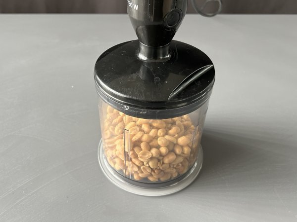 Rkhama, het Marokkaanse pinda- en chocoladesnoepje dat geen oven nodig heeft - Voorbereiding stap 1