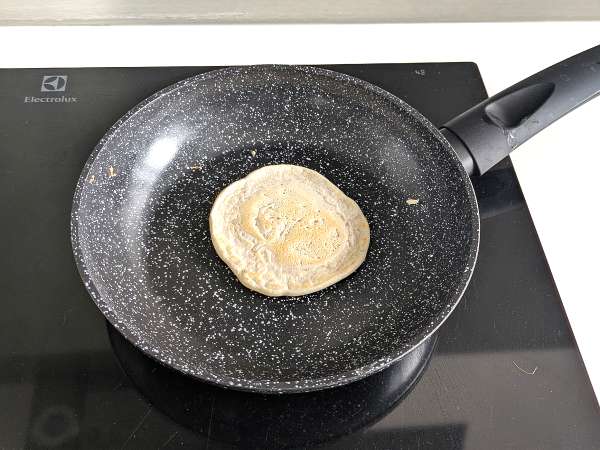 Zachte vegan pannenkoeken met vlaasei: makkelijk en eivrij recept - Voorbereiding stap 8