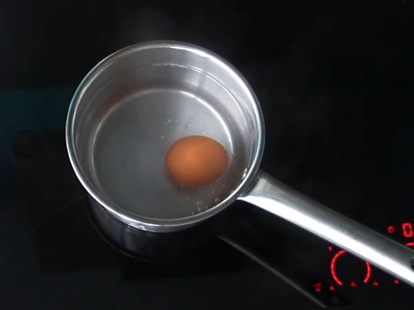 Romige avocadomayonaise met hardgekookt ei - zonder rauw ei - Voorbereiding stap 1