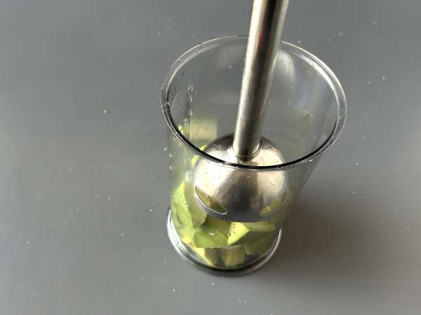 Romige avocadomayonaise met hardgekookt ei - zonder rauw ei - Voorbereiding stap 3