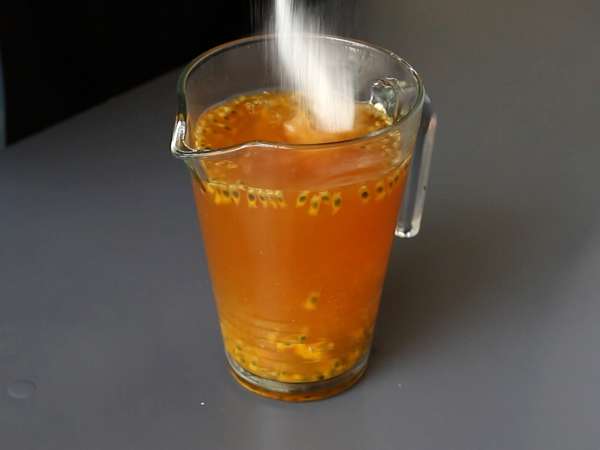 Passievrucht ijsthee - Voorbereiding stap 3