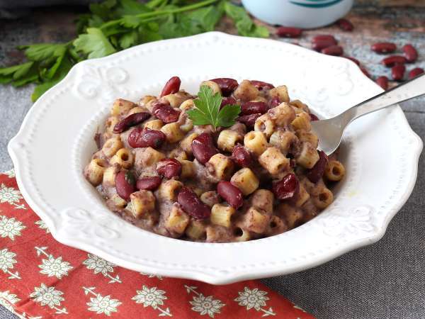 Pasta e fagioli alla veneta: oma's romige en lekkere recept - Voorbereiding stap 6