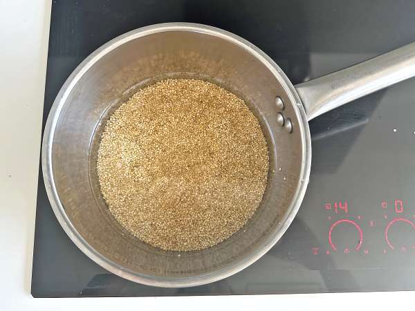 Quinoasalade met taboulehsmaak: Verfrissend en nog gezonder - Voorbereiding stap 1
