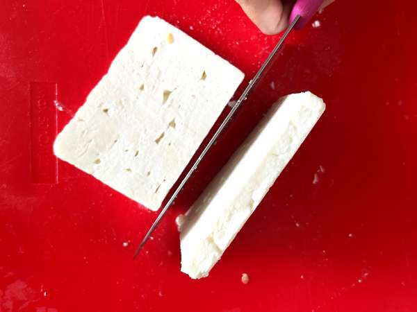 Watermeloen feta rucola sandwich, het vetste virale recept voor de zomer! - Voorbereiding stap 3