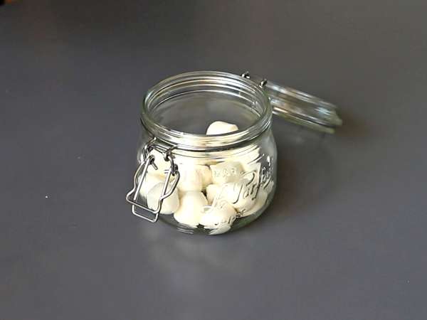 Gemarineerde mozzarellabolletjes als aperitief of salade! - Voorbereiding stap 1