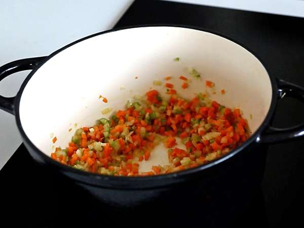 Zelfgemaakte bolognesesaus - ragù alla bolognese - Voorbereiding stap 2