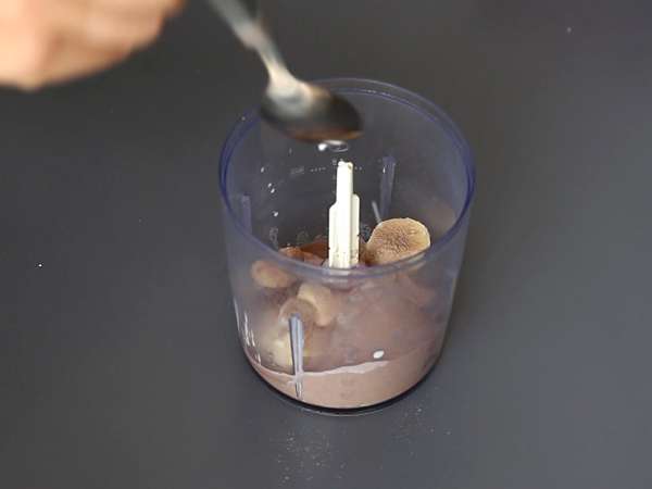 Chocolade wei super proteïne ijs, klaar in 5 minuten! - Voorbereiding stap 2