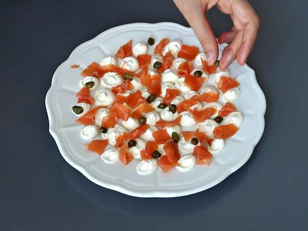 Aperitiefpasta met gerookte zalm - Voorbereiding stap 3