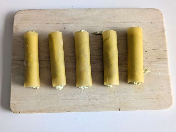Gegratineerde pestocannelloni: het makkelijke en lekkere recept - Voorbereiding stap 5