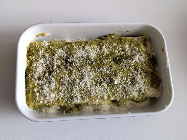 Gegratineerde pestocannelloni: het makkelijke en lekkere recept - Voorbereiding stap 8