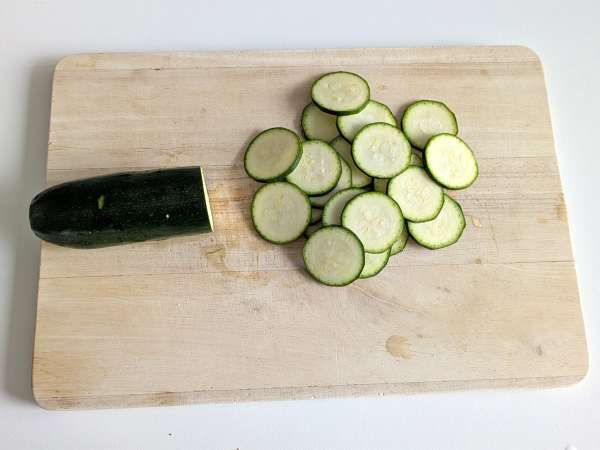 Glutenvrije courgette sandwich: klaar in 20 minuten en vol van smaak! - Voorbereiding stap 1