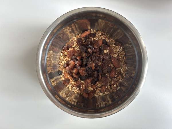 Granola express met airfryer, voor een knapperig ontbijt - Voorbereiding stap 5