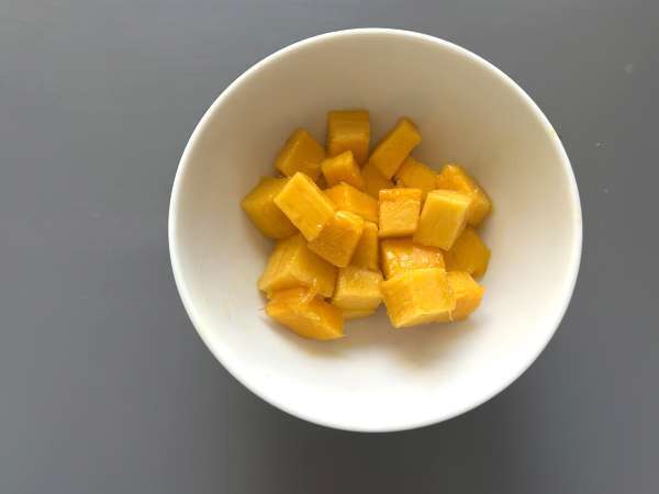 Mango bingsu, het heerlijke Koreaanse dessert met mango dat wereldwijd een hit is - Voorbereiding stap 6