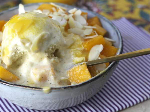 Mango bingsu, het heerlijke Koreaanse dessert met mango dat wereldwijd een hit is - Voorbereiding stap 8