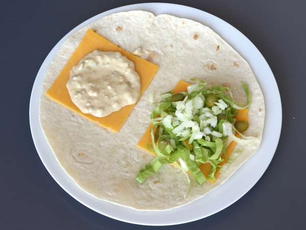 Wraps in Big Mac-stijl, snel, praktisch en voordelig - Voorbereiding stap 5