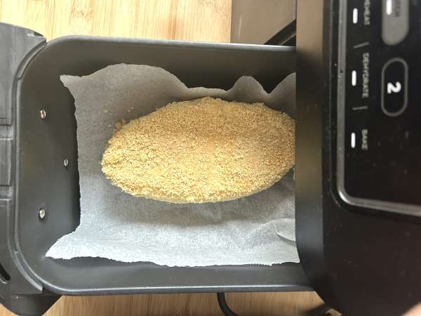Gepaneerde caprice van de goden met airfryer-aardappeltjes - Voorbereiding stap 6
