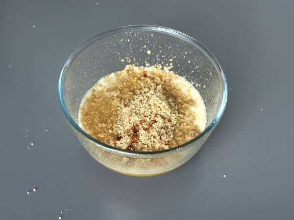 Supermakkelijke walnotentaart met slechts 4 ingrediënten - Voorbereiding stap 3