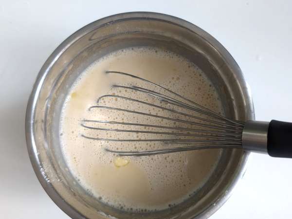 Abrikozen clafoutis met Air Fryer - Voorbereiding stap 3