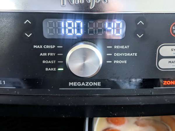 Abrikozen clafoutis met Air Fryer - Voorbereiding stap 6