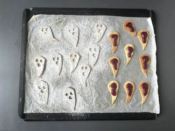 Spookkoekjes: het makkelijkste en grappigste Halloweenrecept om met kinderen te maken - Voorbereiding stap 5