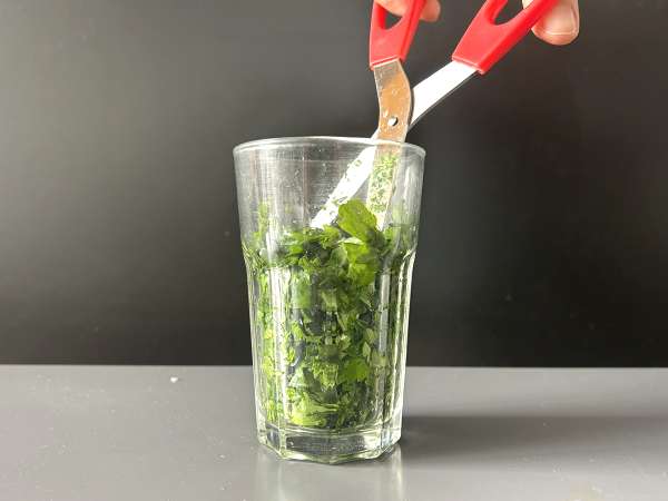 Snel en makkelijk recept voor gebakken champignons - Voorbereiding stap 3