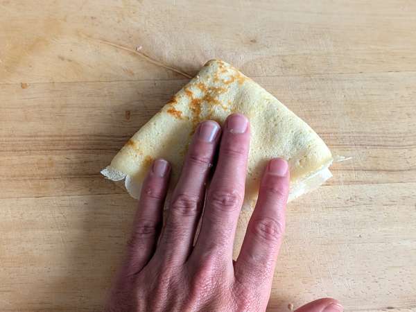 Crespelle ricotta en paddenstoelen: het perfecte romige vegetarische recept voor elke gelegenheid - Voorbereiding stap 10