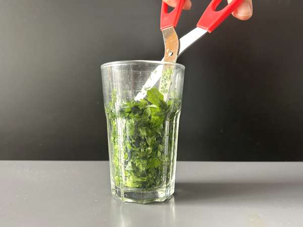 Spinazie en champignon flensjes - Voorbereiding stap 3