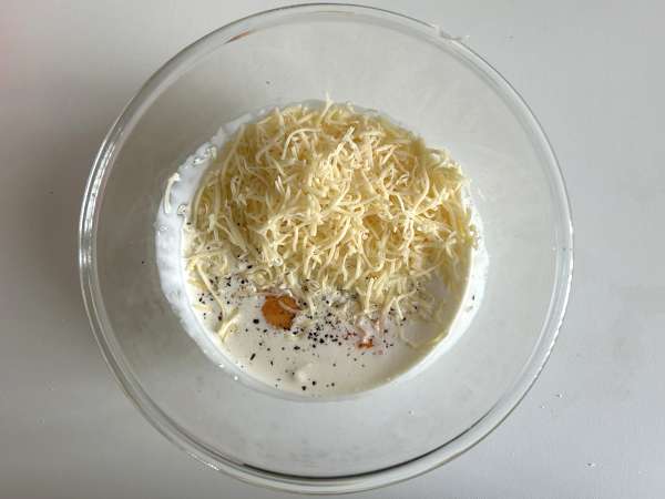 Spinazie en champignon flensjes - Voorbereiding stap 8