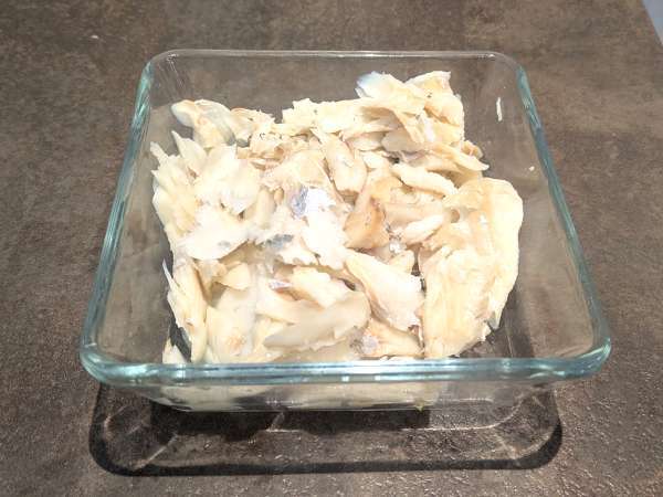 West-Indische kabeljauw - Voorbereiding stap 1