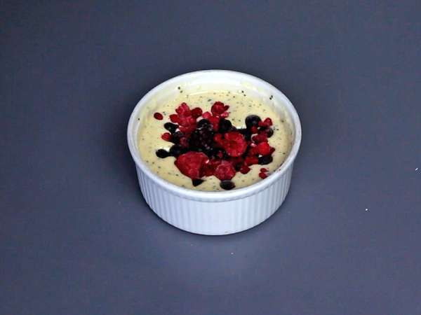 Supereenvoudige eiwitcake met rood fruit - Voorbereiding stap 3