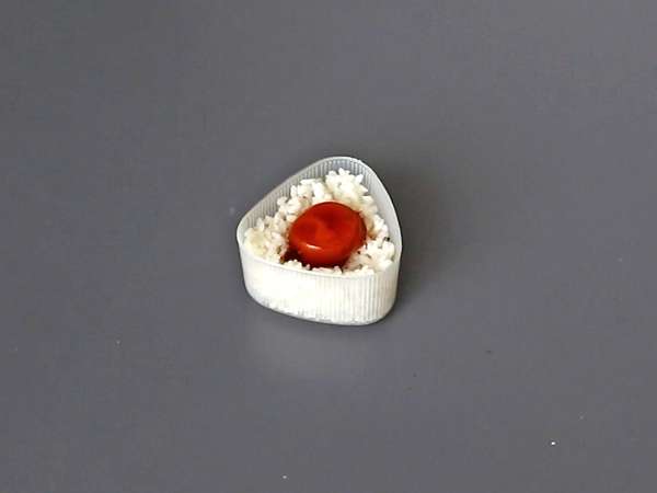 Onigiri met in sojasaus geconserveerde eidooiers - Voorbereiding stap 5