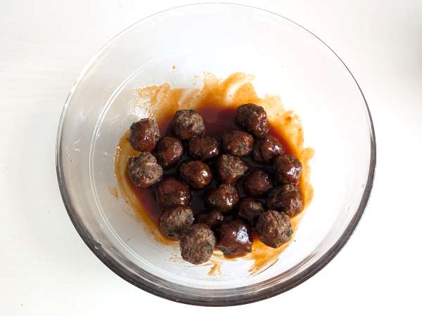 Gehaktballetjes in air fryer met zoetzure barbecuesaus: makkelijk en lekker recept - Voorbereiding stap 7