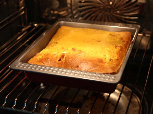 Hartige ham en feta brownie met pompoen: het perfecte recept voor recyclingsoep! - Voorbereiding stap 4