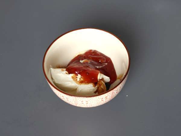 Romige, smakelijke saus voor krokante kip - Voorbereiding stap 1