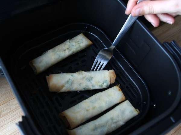 Zelfgemaakte Libanese rikakats - air fryer koken - Voorbereiding stap 7