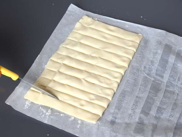 Flaky kaaswafels met Airfryer - Voorbereiding stap 4