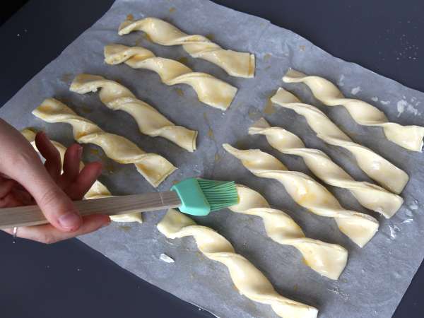 Flaky kaaswafels met Airfryer - Voorbereiding stap 5