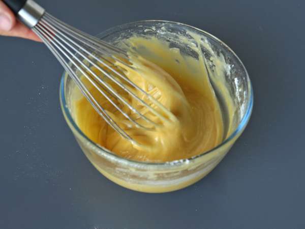 Extra fondant omgekeerde bananencake - Voorbereiding stap 5