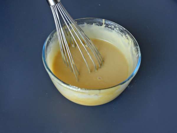 Extra fondant omgekeerde bananencake - Voorbereiding stap 6