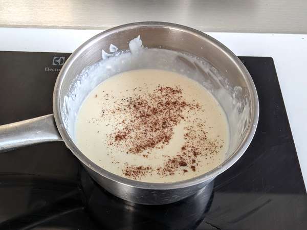 Zalmlasagne met burrata en romige, knapperige pistachenoten - Voorbereiding stap 4