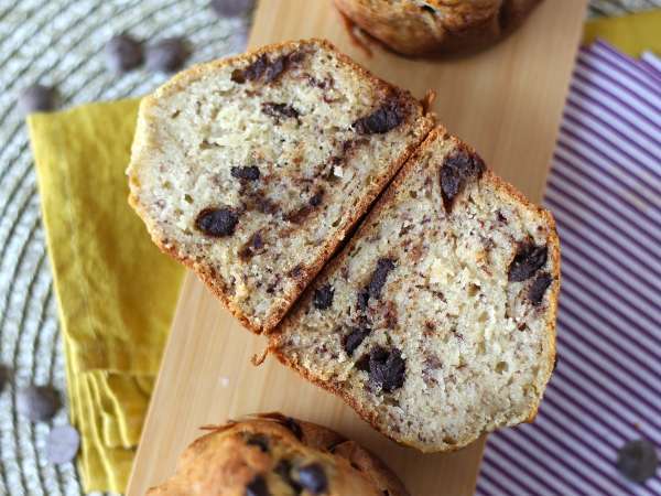 Extra gourmet muffins met banaan en chocolade chip - Voorbereiding stap 13