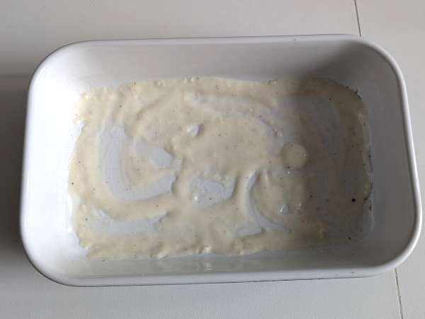 Romig gebakken pasta met erwten en gegratineerde ham - Voorbereiding stap 6