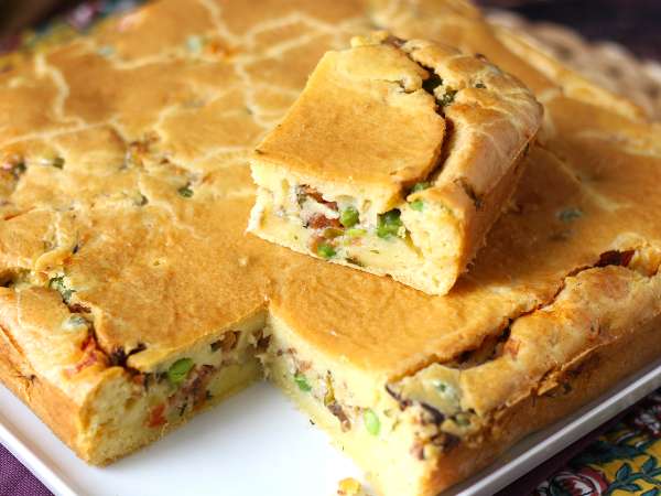 Sardientaart: een eenvoudig, vochtig en lekker recept - Voorbereiding stap 11