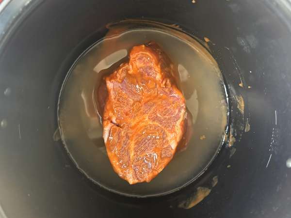 Pulled pork in de Cookeo - Voorbereiding stap 3