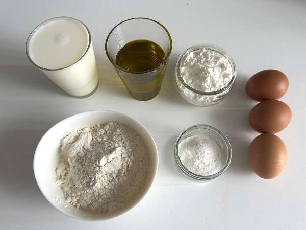 Hartig cakebeslag in een blender: snel, makkelijk en ultravochtig - Voorbereiding stap 1