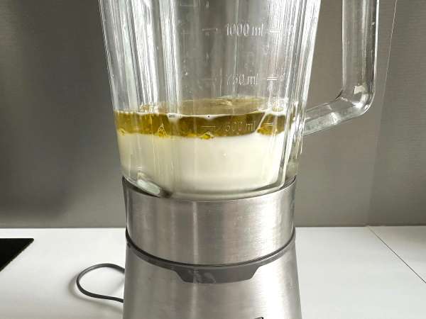 Hartig cakebeslag in een blender: snel, makkelijk en ultravochtig - Voorbereiding stap 2