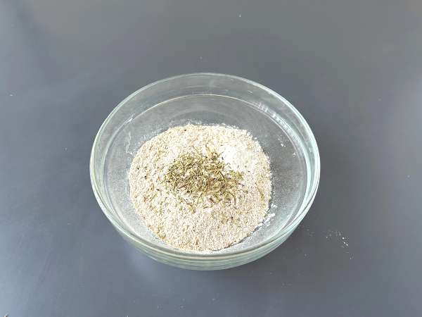 Zelfgemaakte gressins met luchtfriteuse - Voorbereiding stap 1